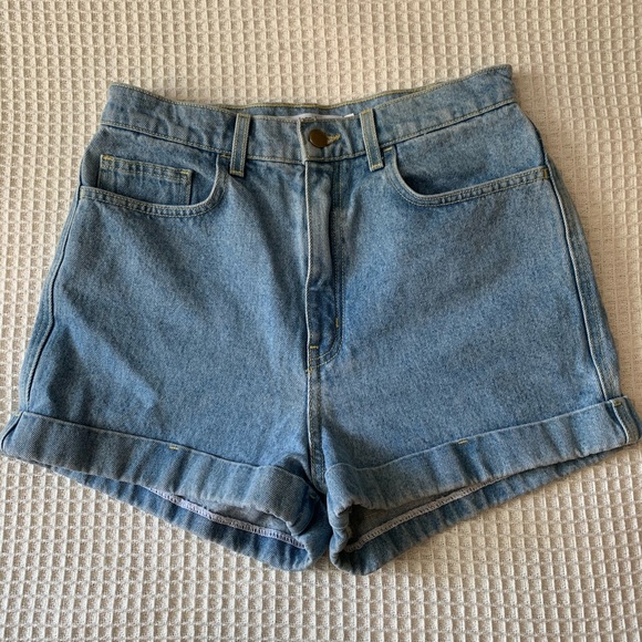 American Apparel Pants - American Apparel high waist shorts